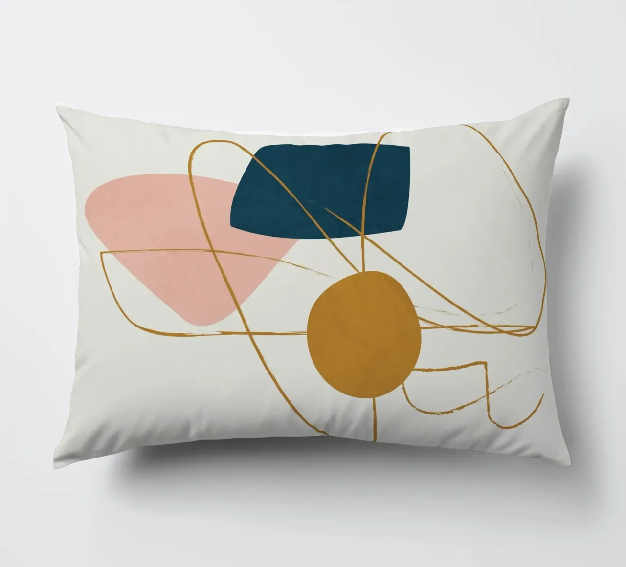 Minimal Abstract Shapes No 46 Kissen von cityart