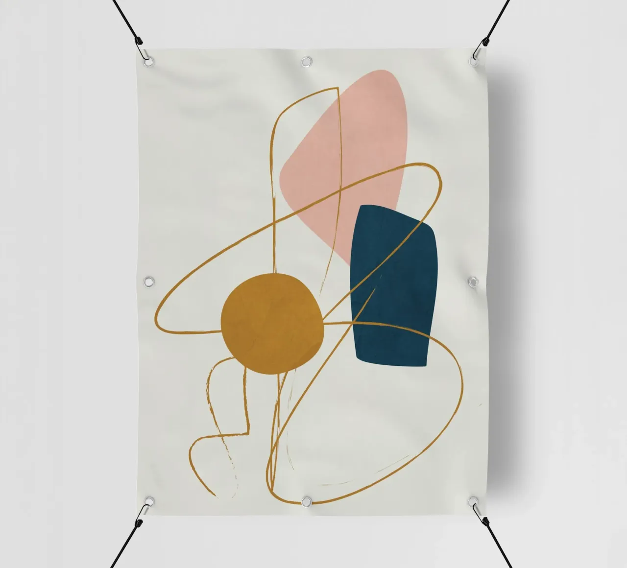 Minimal Abstract Shapes No 46 telo in pvc da cityart