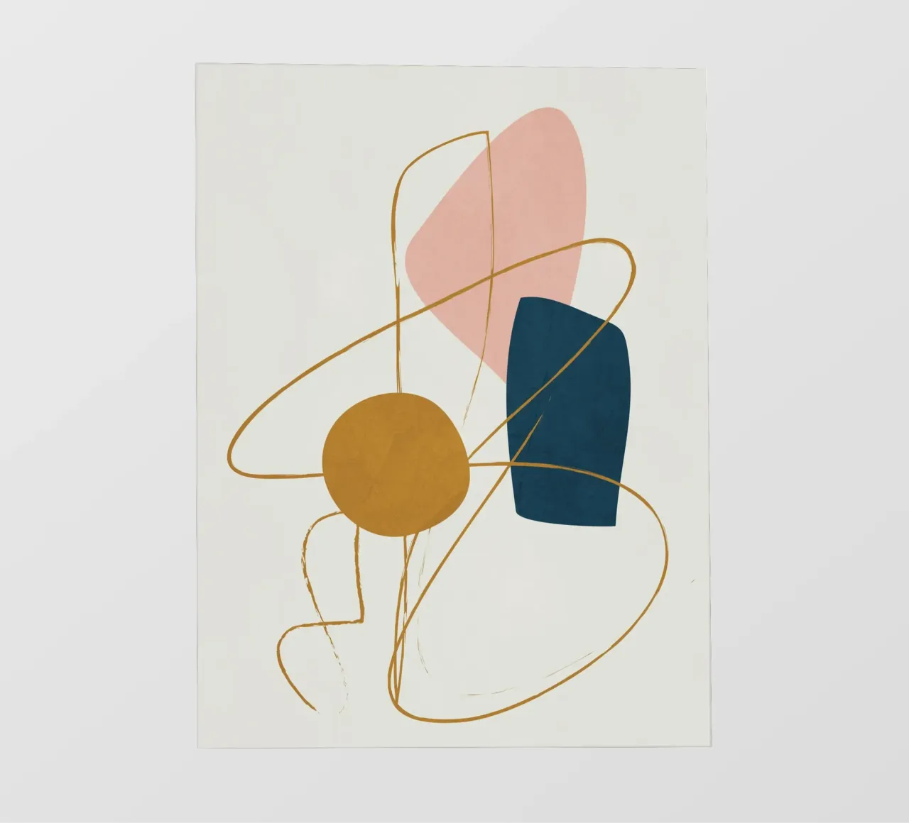 Minimal Abstract Shapes No 46 pvc cover by cityart