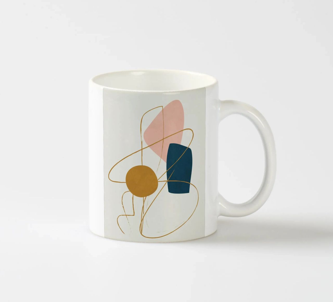 Minimal Abstract Shapes No 46 tazza in ceramica da cityart