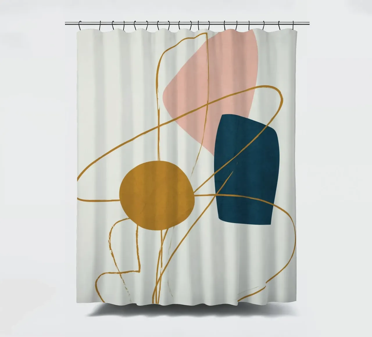 Minimal Abstract Shapes No 46 tenda da doccia da cityart