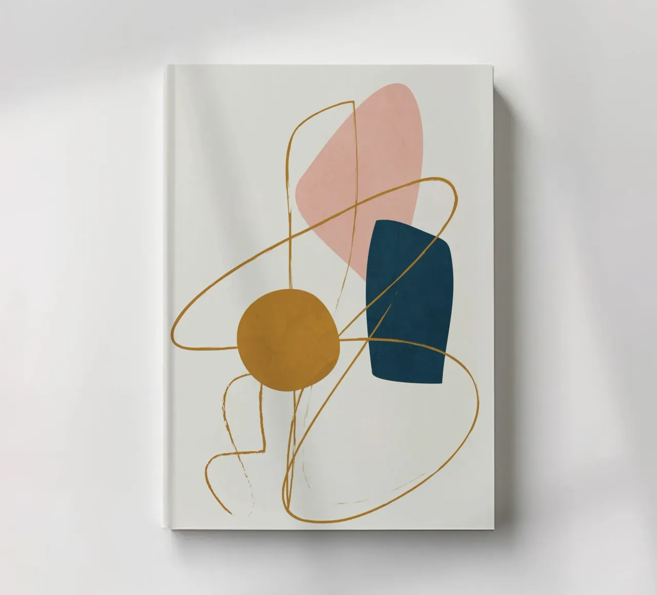 Minimal Abstract Shapes No 46 notebook by cityart
