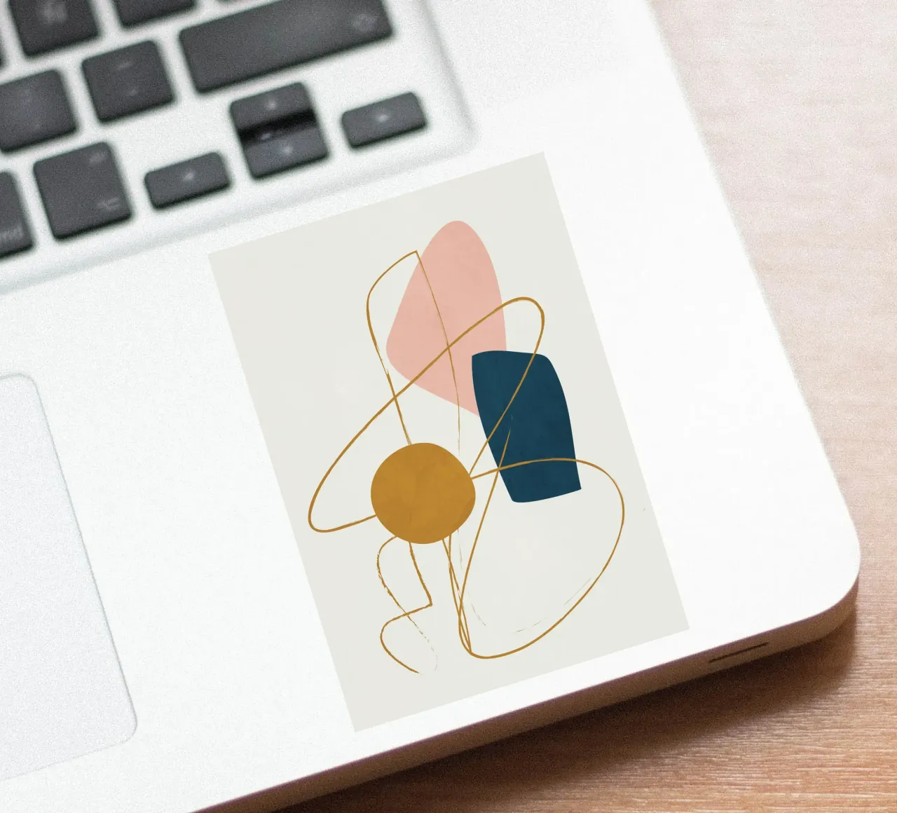 Minimal Abstract Shapes No 46 adesivo da cityart