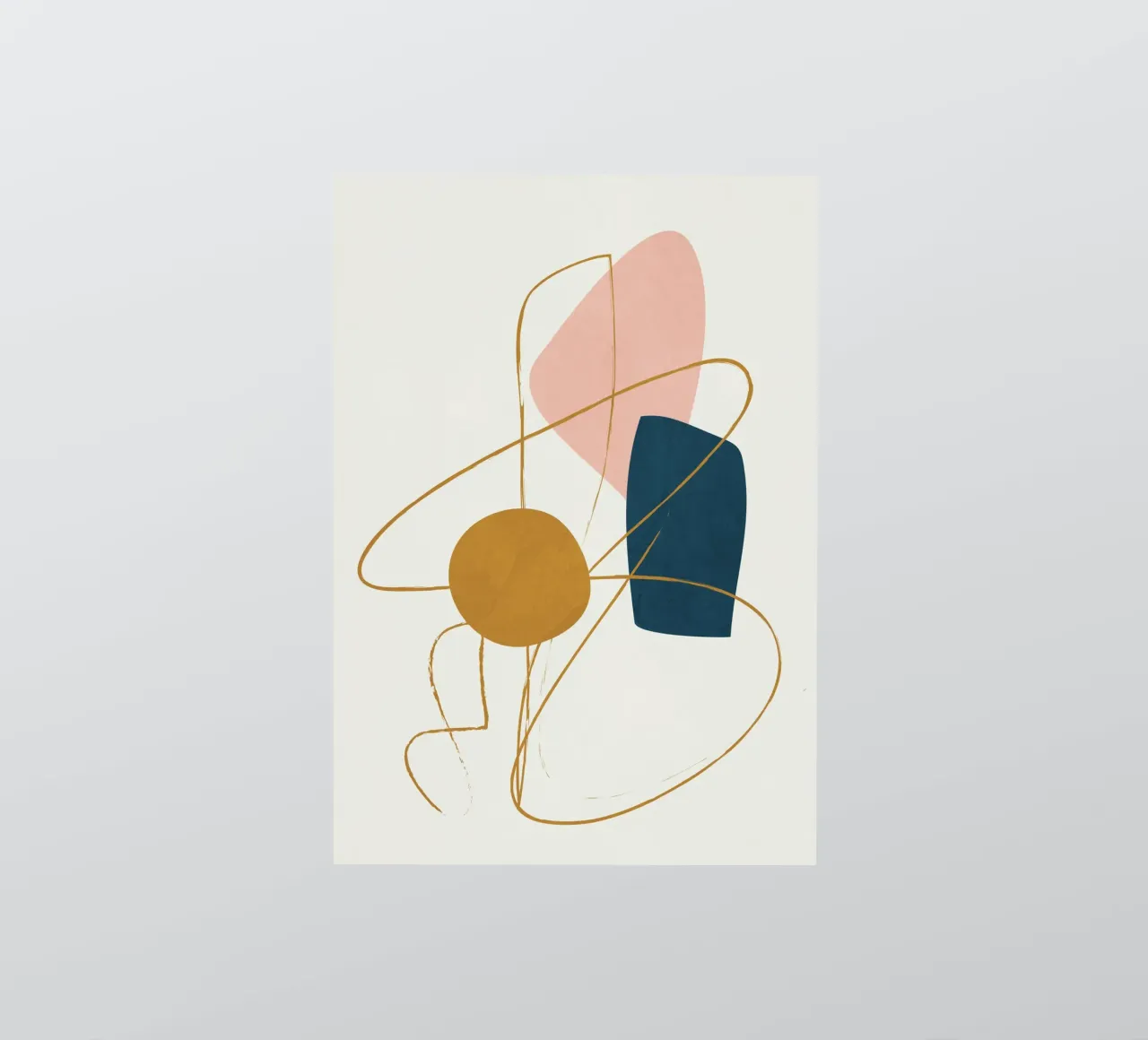 Minimal Abstract Shapes No 46 adesivo da cityart