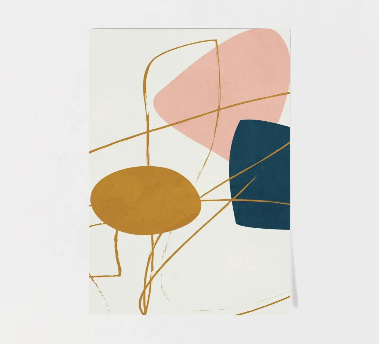 Minimal Abstract Shapes No 46 foglio adesivo da cityart