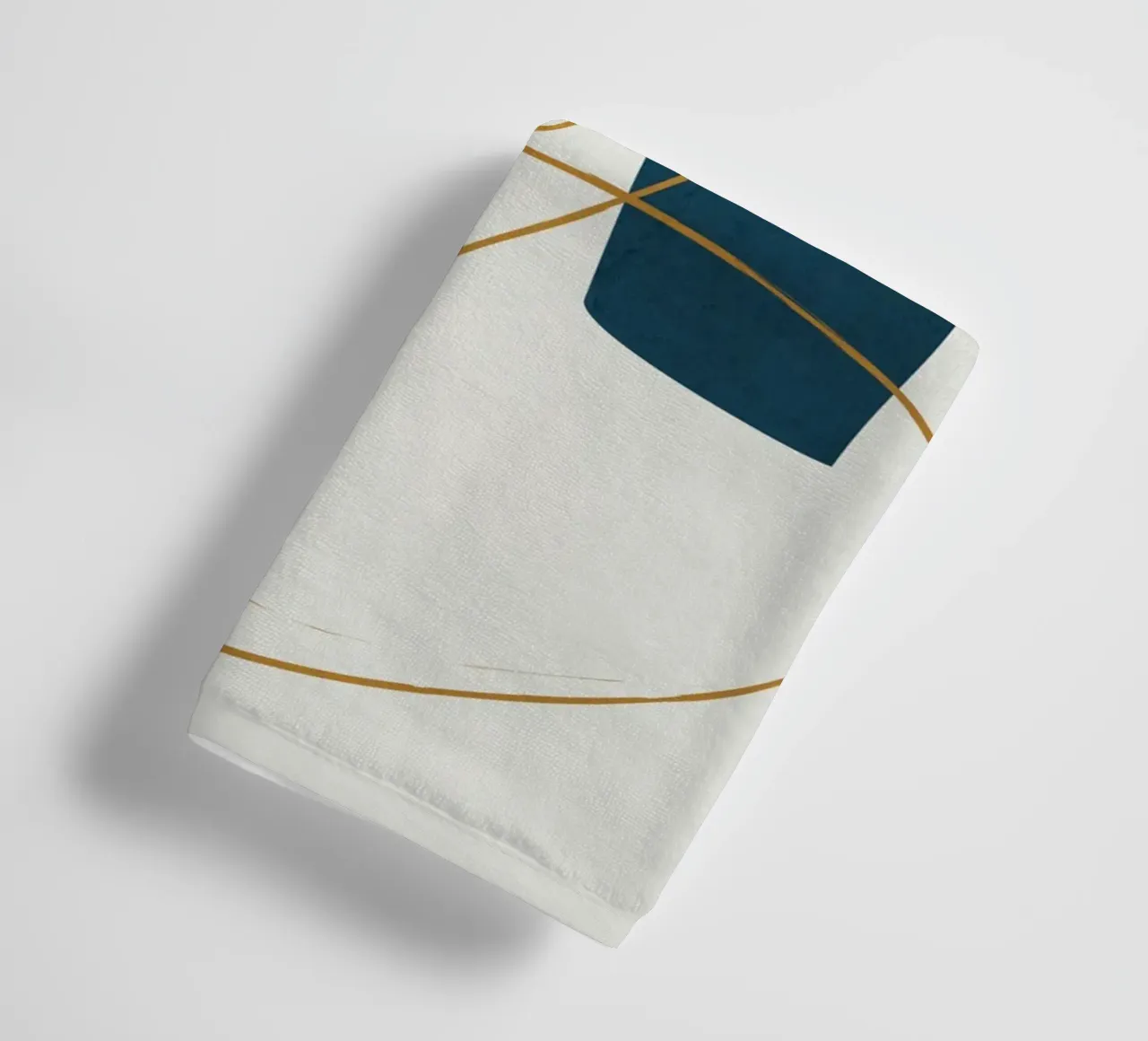 Minimal Abstract Shapes No 46 asciugamano da bagno da cityart