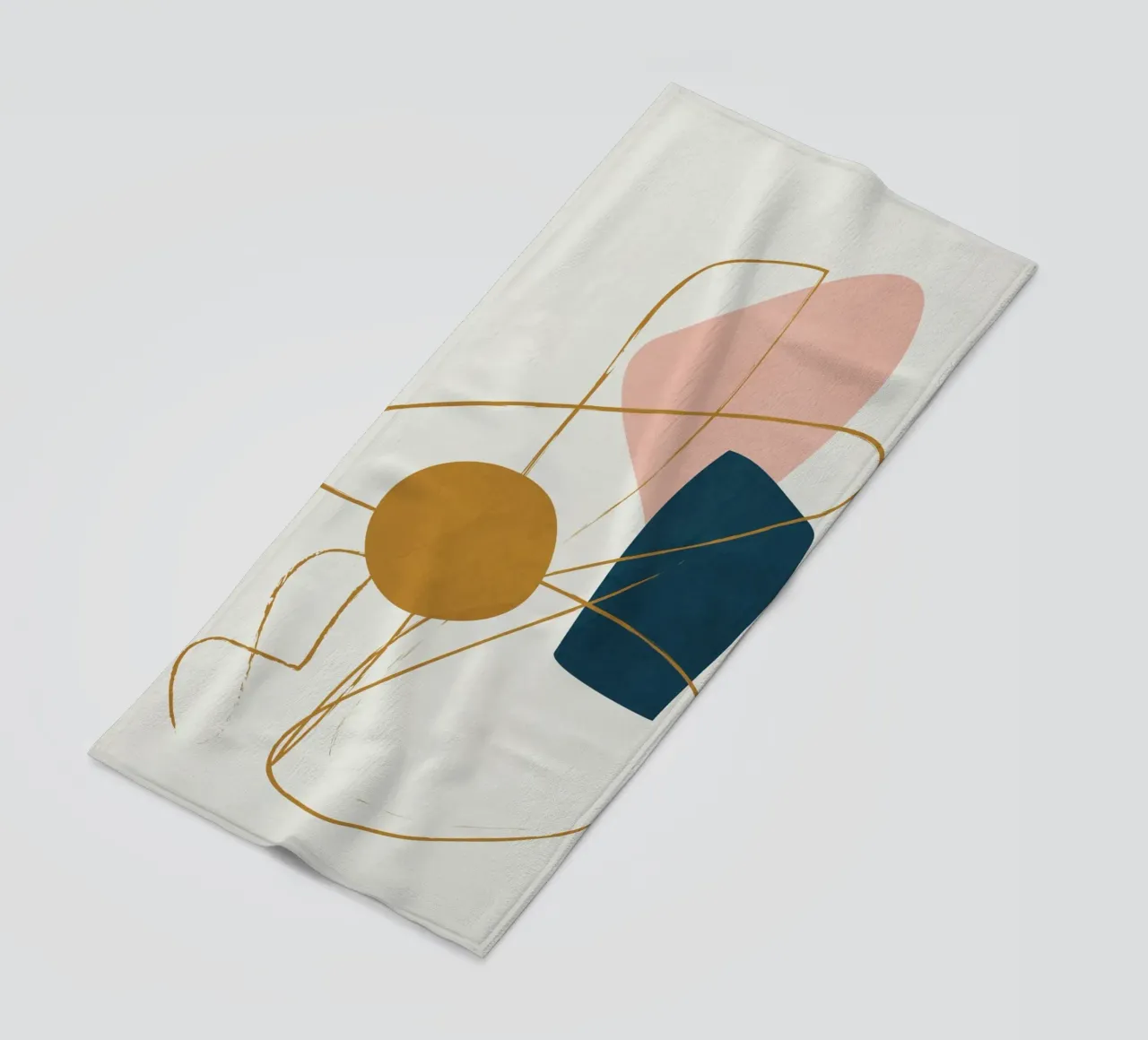 Minimal Abstract Shapes No 46 telo mare da cityart