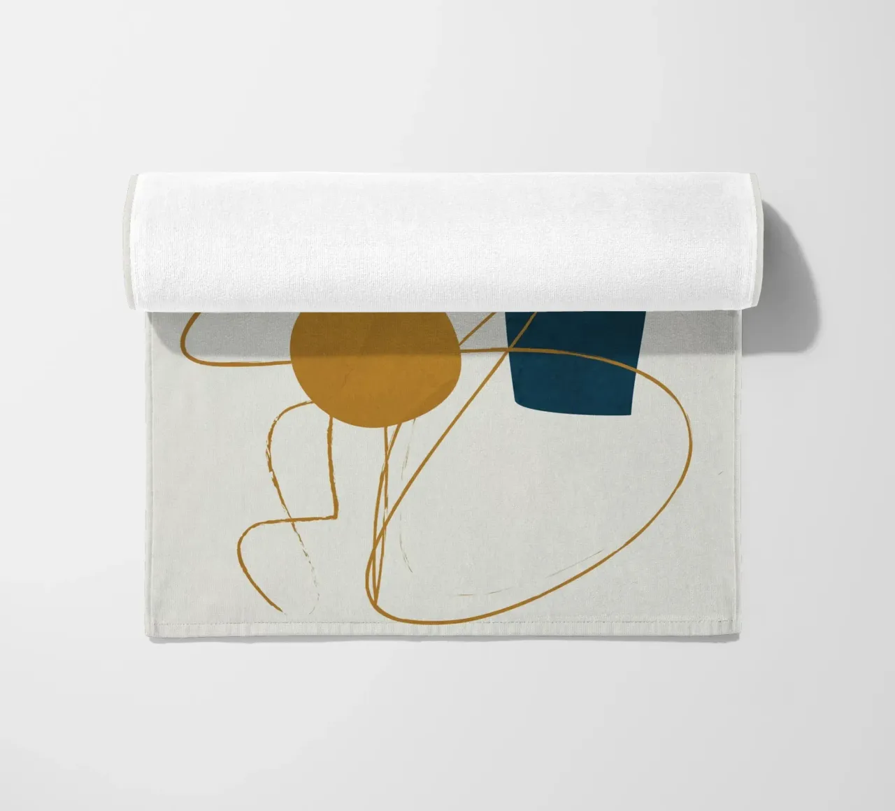 Minimal Abstract Shapes No 46 telo mare da cityart