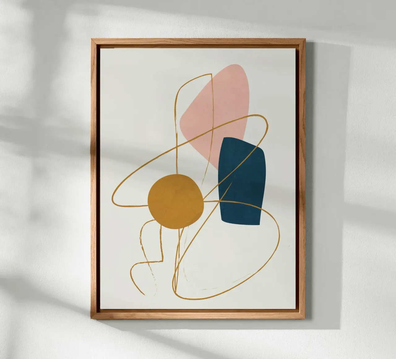 Minimal Abstract Shapes No 46 pannello forex da cityart