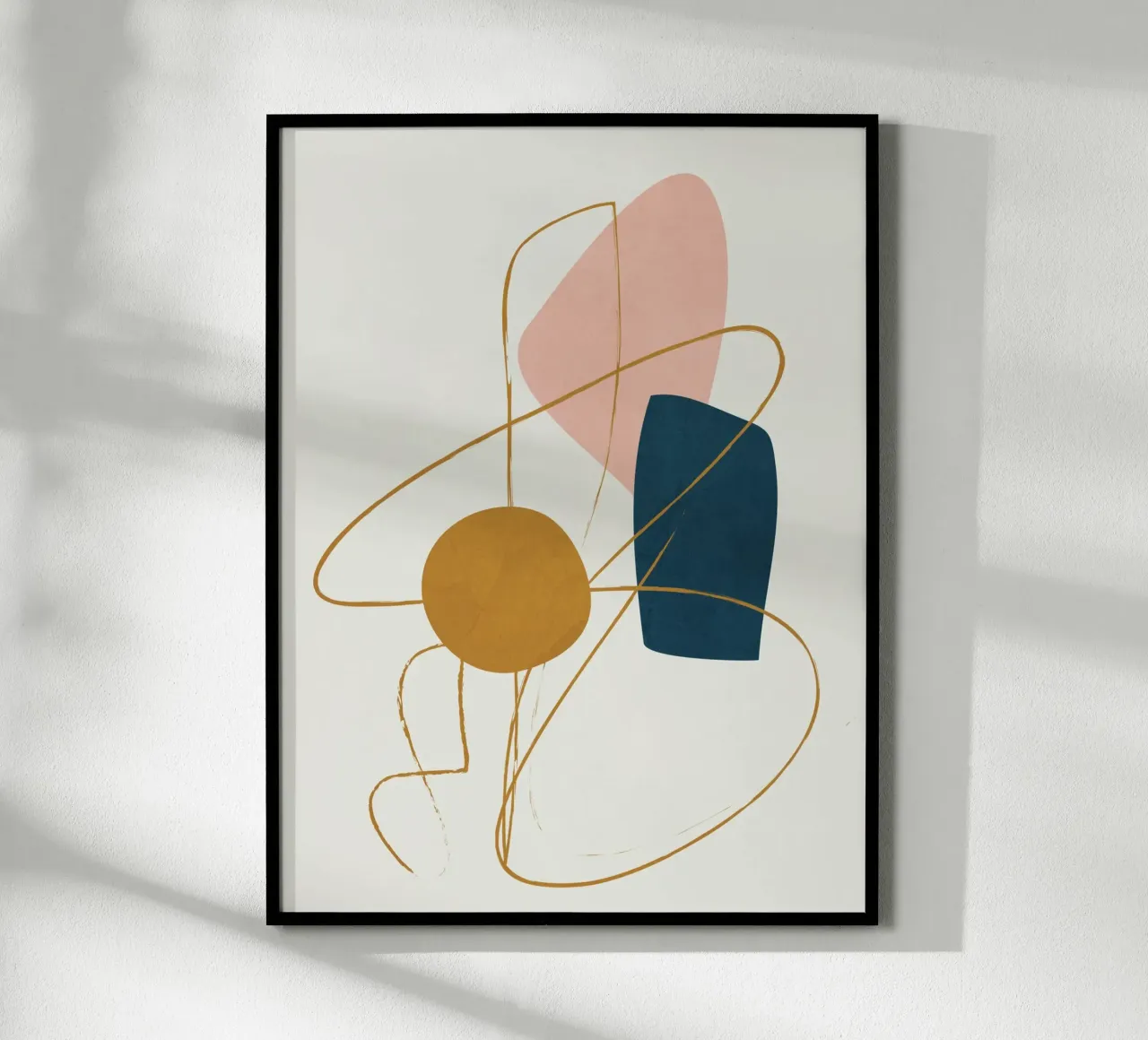 Minimal Abstract Shapes No 46 carta hahnemühle da cityart