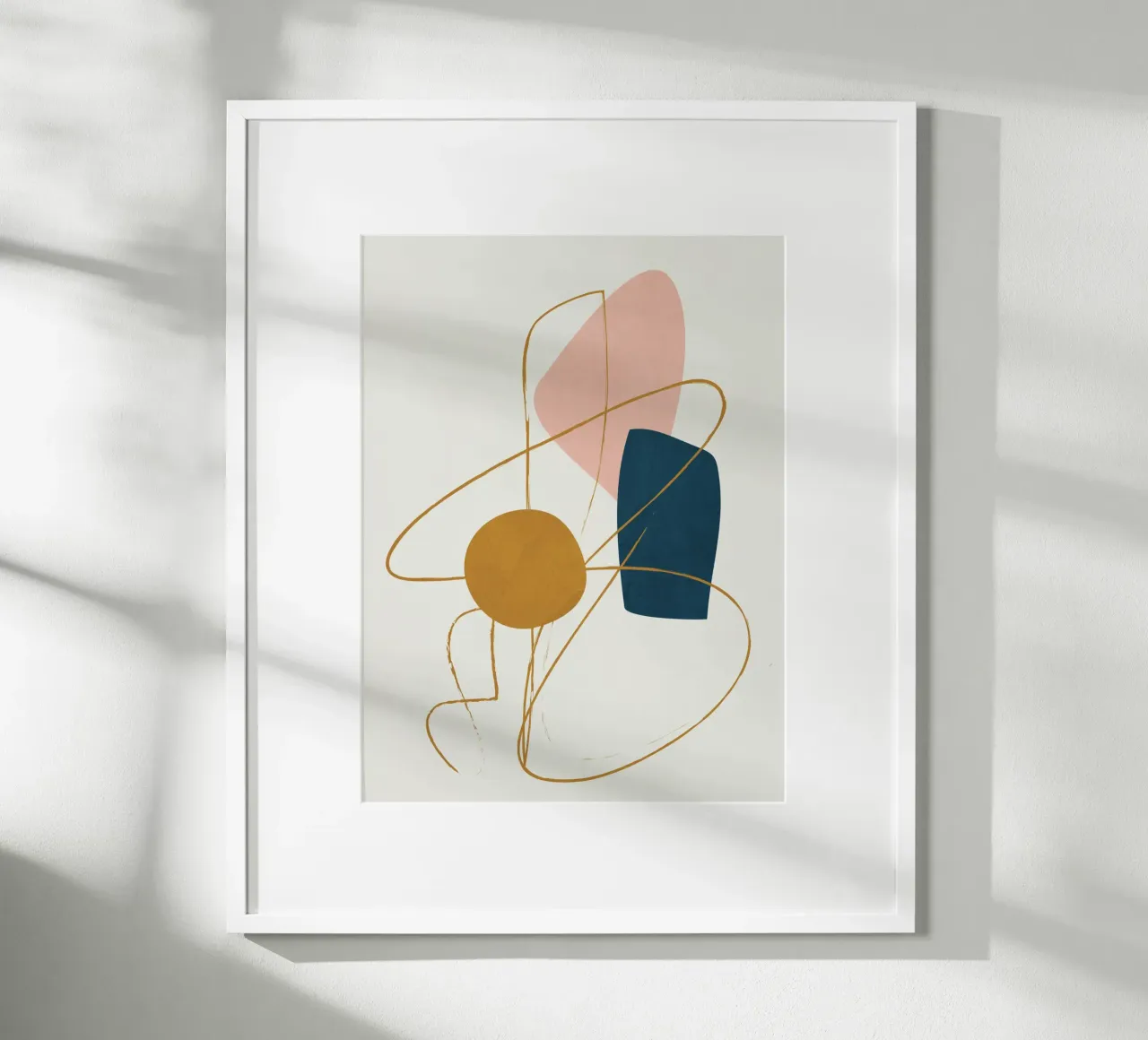 Minimal Abstract Shapes No 46 carta hahnemühle da cityart