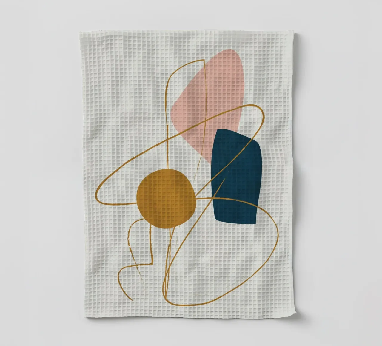 Minimal Abstract Shapes No 46 canovaccio da cucina da cityart