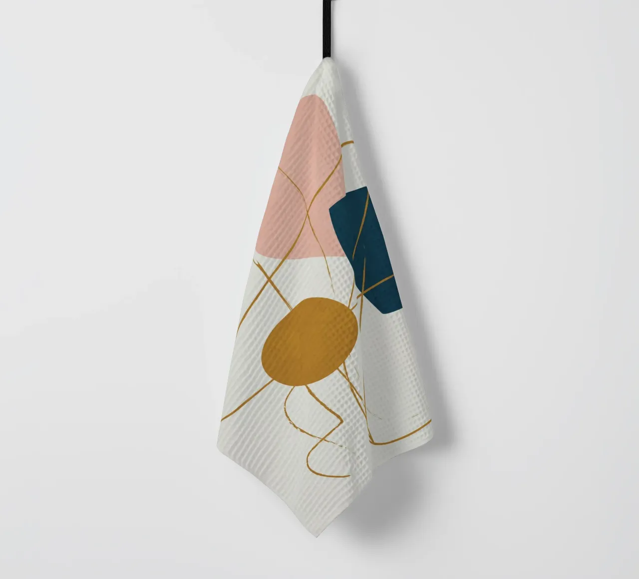 Minimal Abstract Shapes No 46 tea towel by cityart
