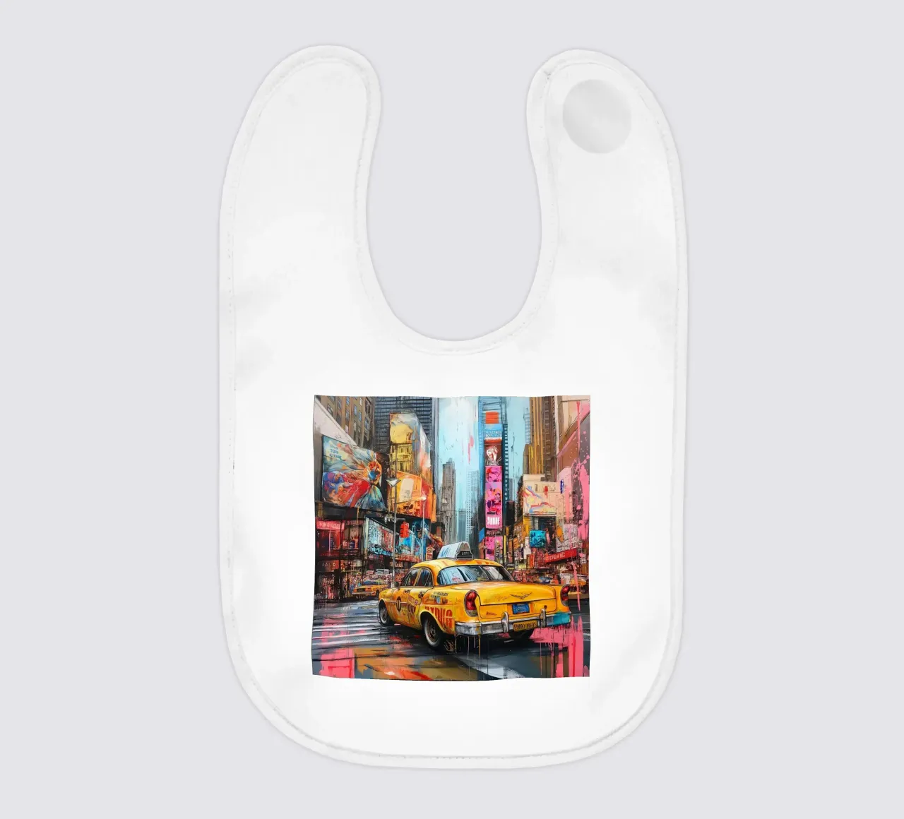 Pop art times square NY (2) bavaglino da Motivate-Today