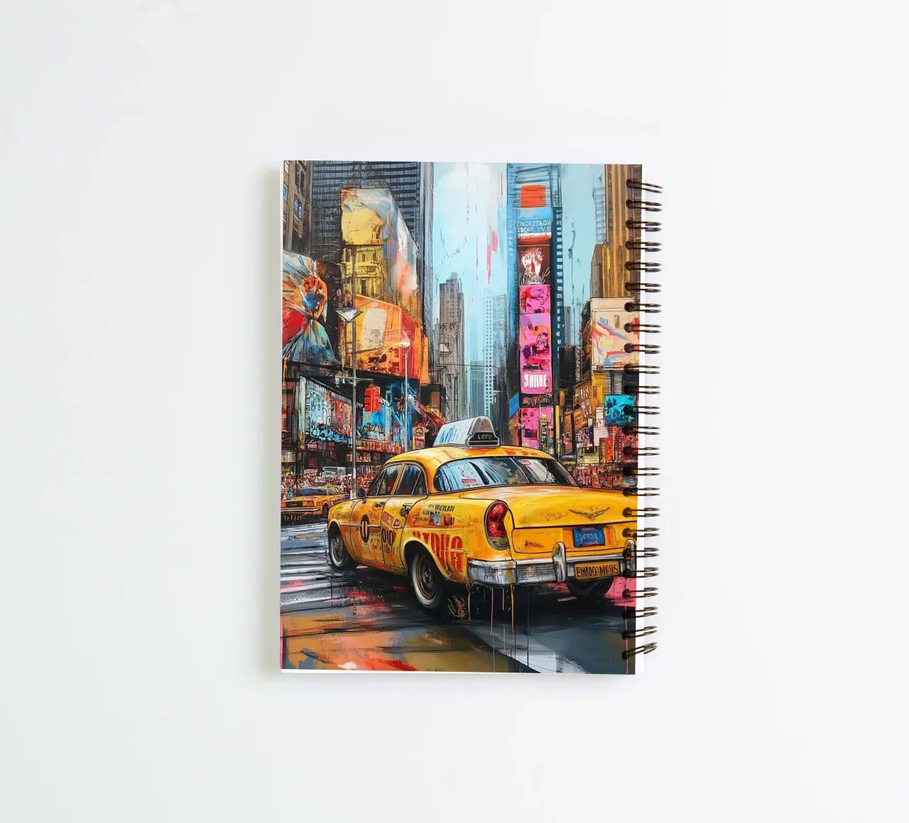Pop art times square NY (2) Ringbuch von Motivate-Today