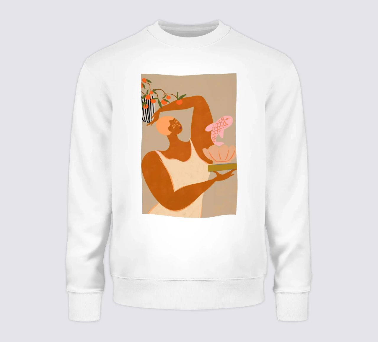 Fish and Oranges felpa da Arty Guava