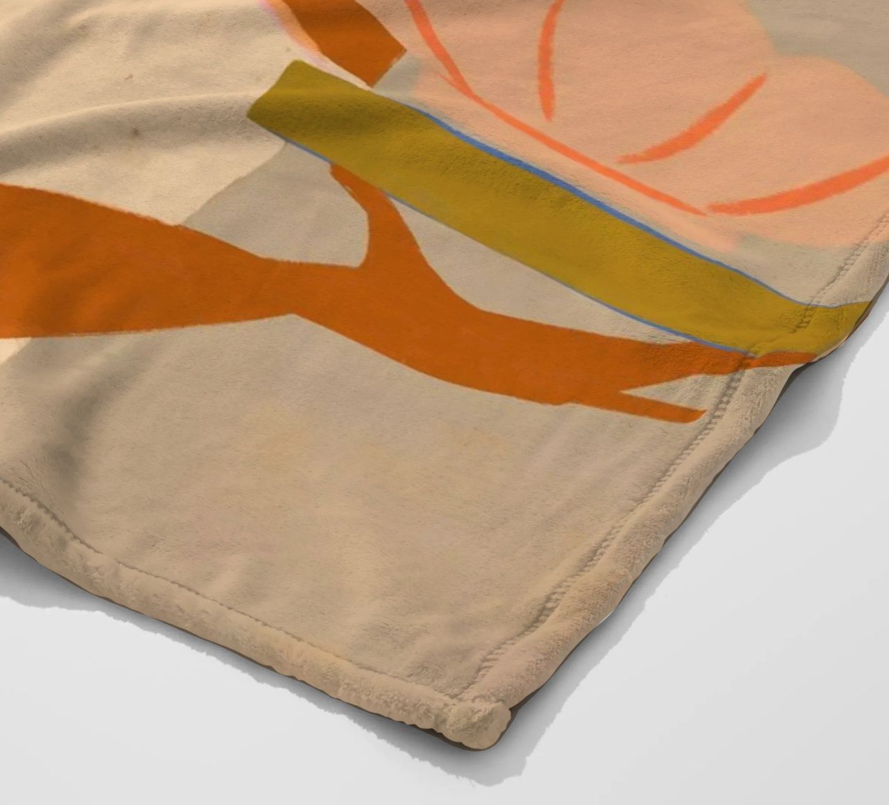 Fish and Oranges coperta in pile da Arty Guava
