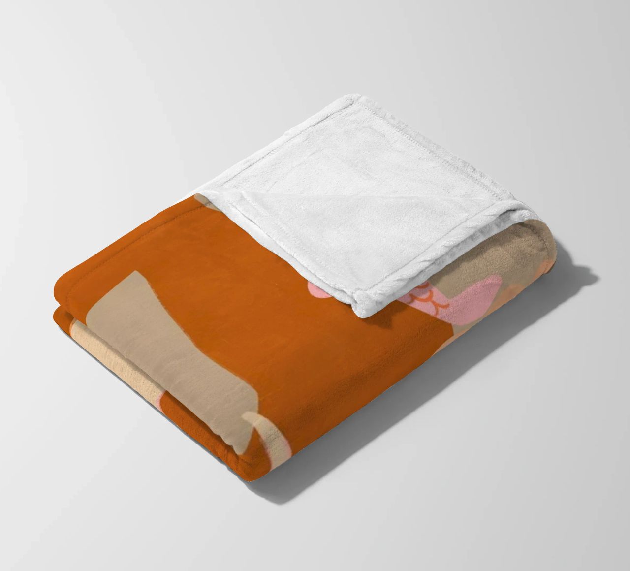 Fish and Oranges coperta in pile da Arty Guava