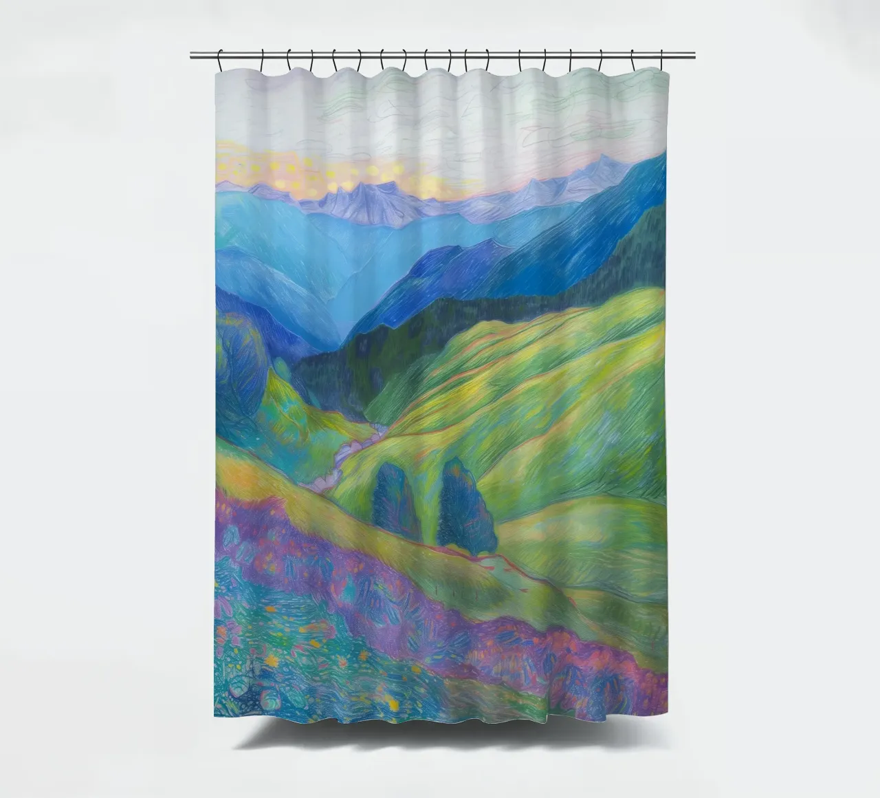 Landscape shower curtain by Imagine