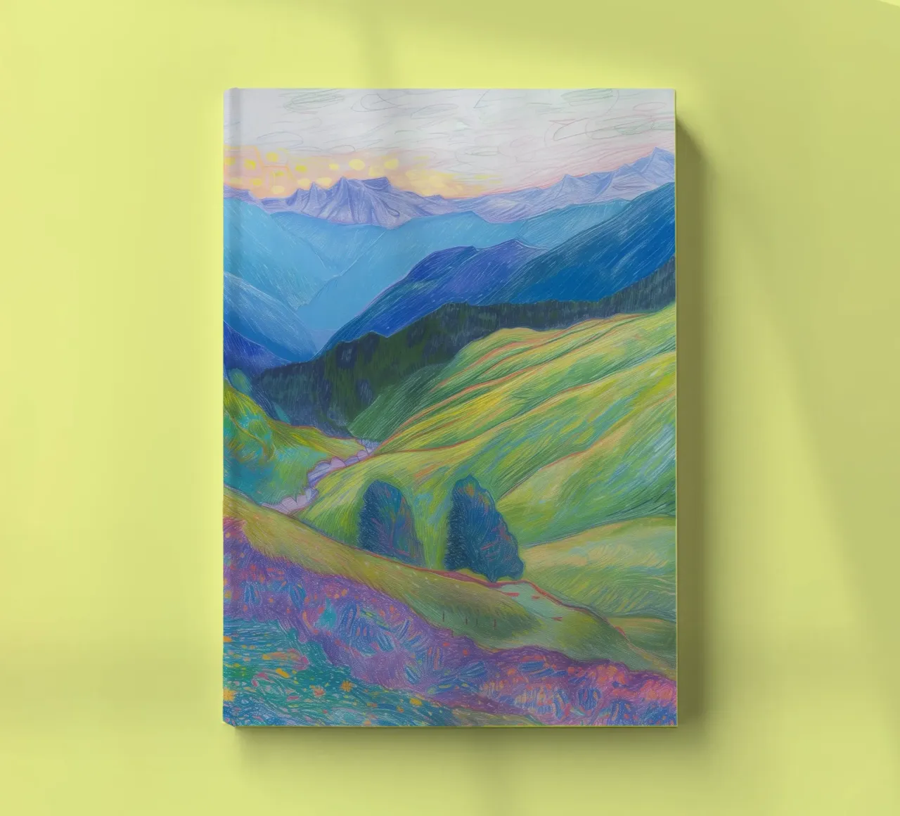 Landscape notebook by Imagine