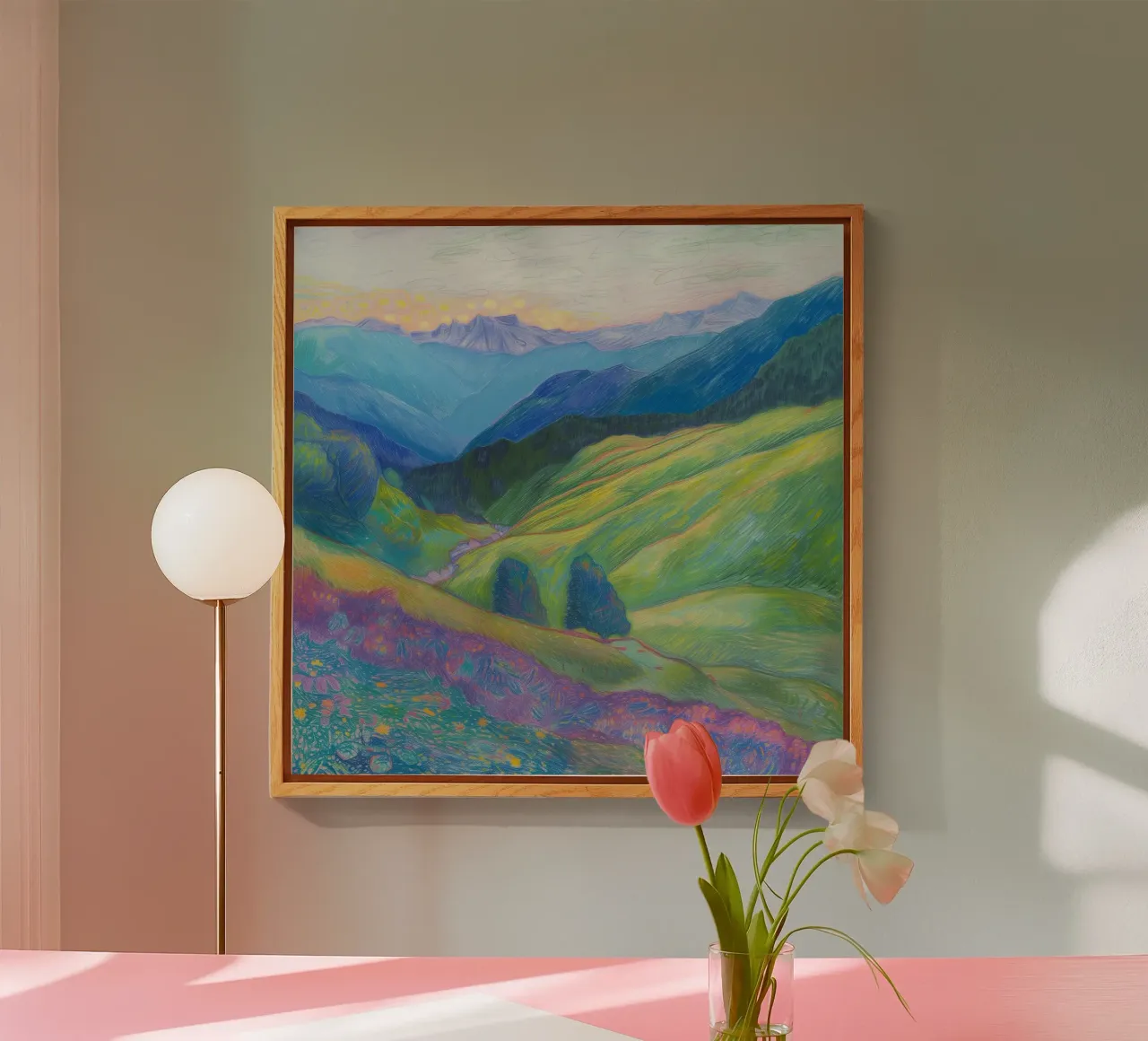 Landschaft Acryl-Glas von Imagine