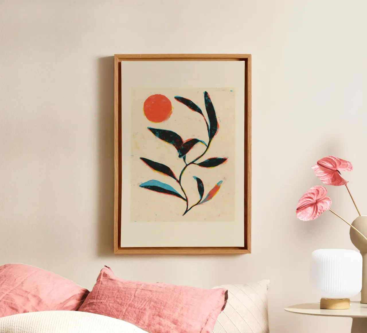 Dust And Bloom tela con Cornice a cassetta da treechild