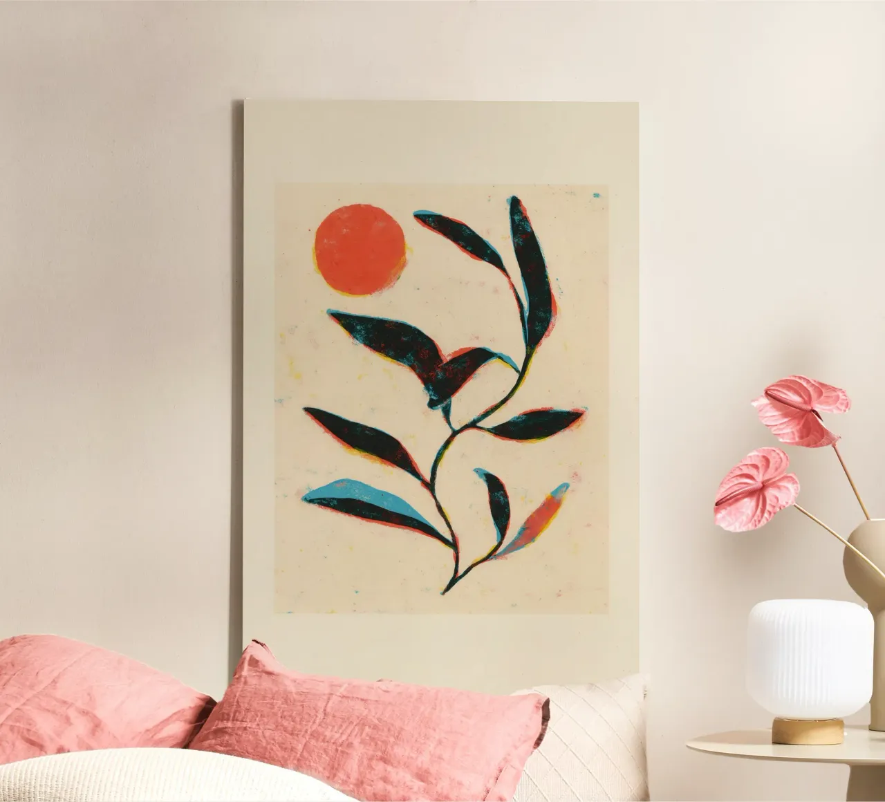 Dust And Bloom tela con Cornice a cassetta da treechild