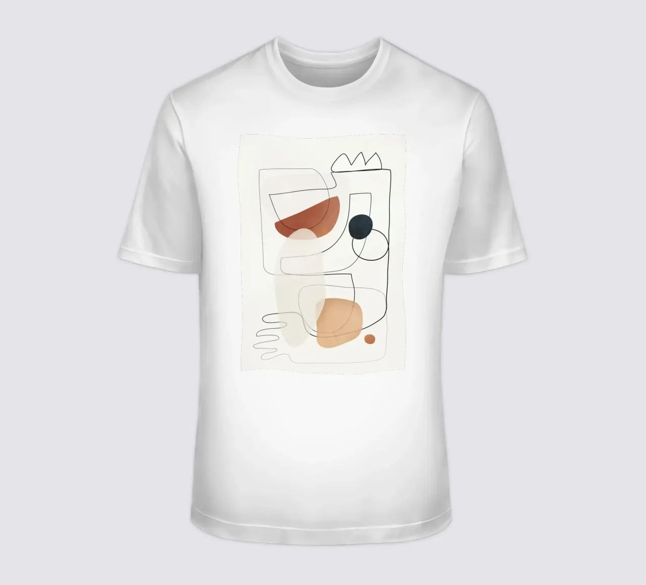 Movement Abstraction 4 t-shirt da Nadjaa