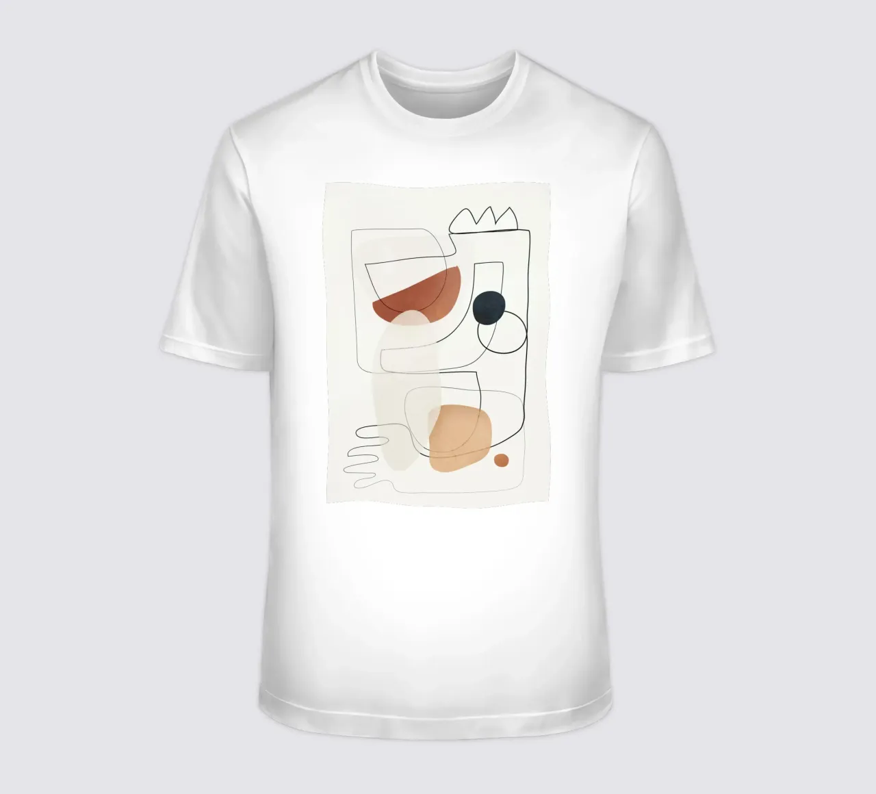 Movement Abstraction 4 t-shirt de Nadjaa