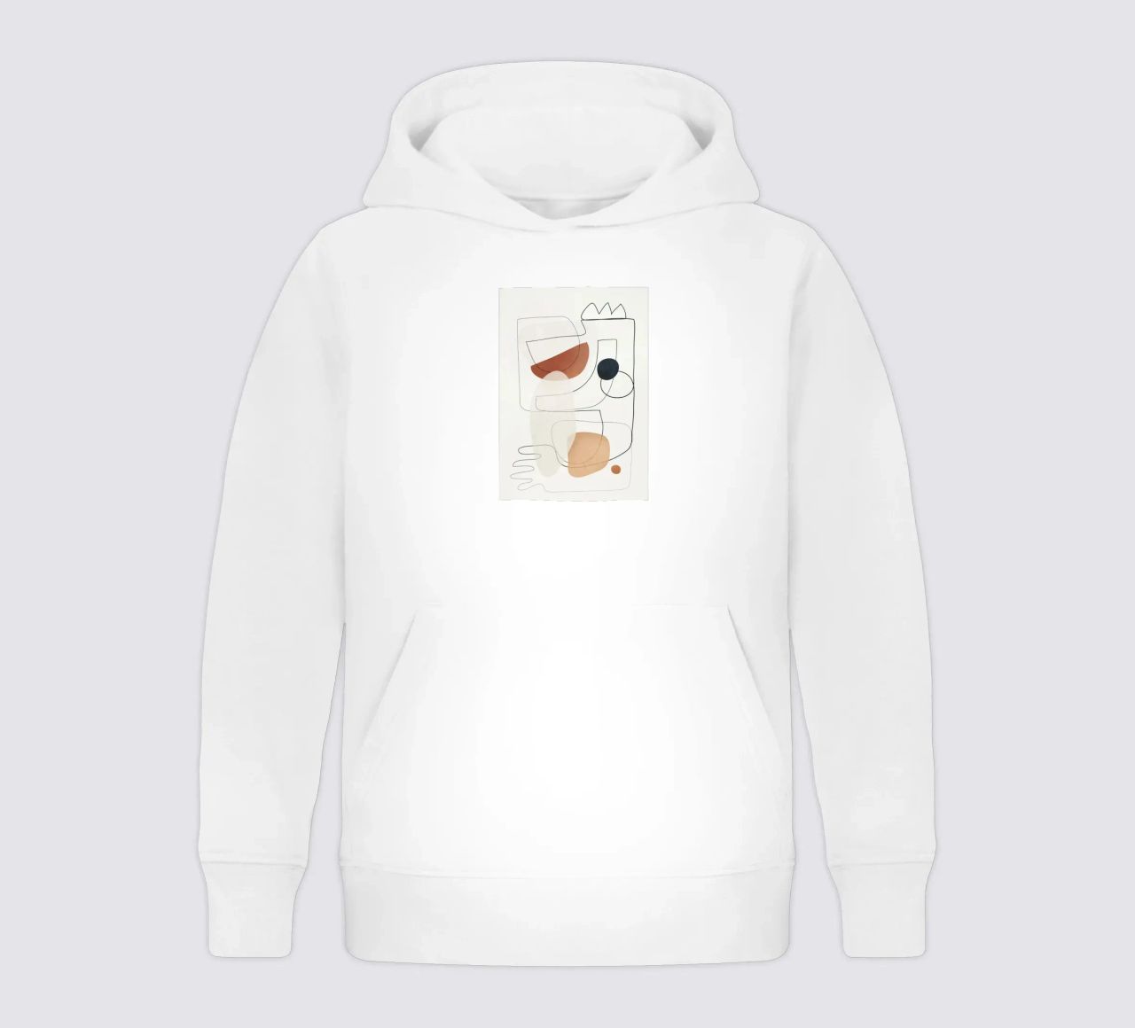 Movement Abstraction 4 felpa bambino con cappuccio da Nadjaa