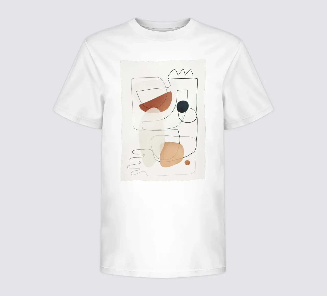 Movement Abstraction 4 t-shirt bambini da Nadjaa