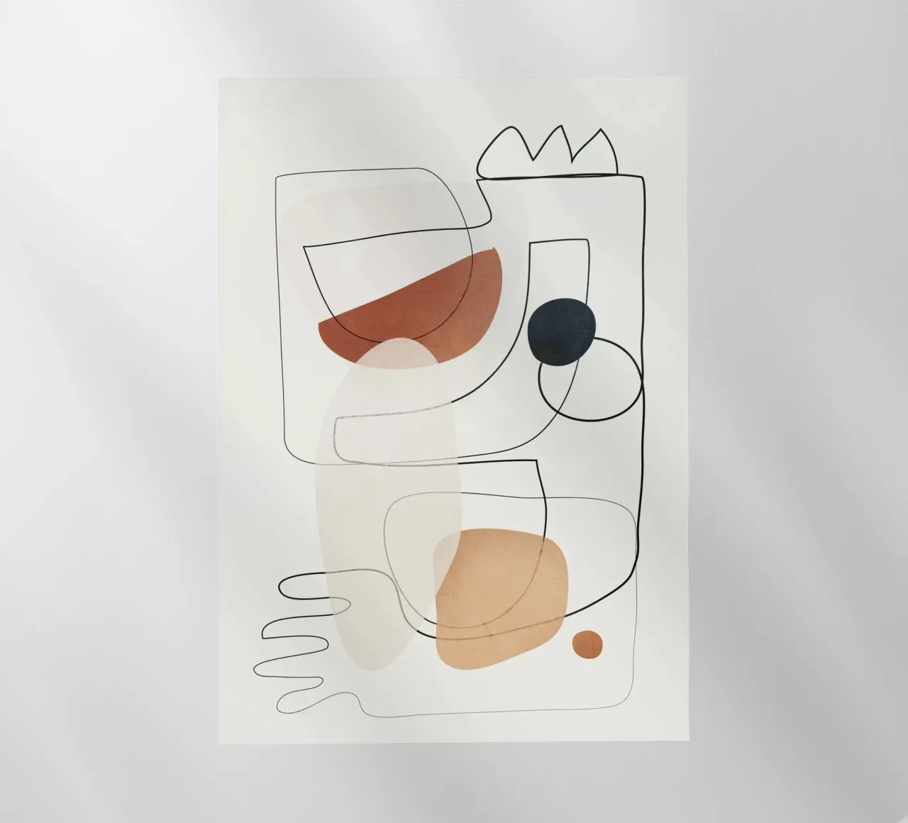 Movement Abstraction 4 pellicola backlit da Nadjaa