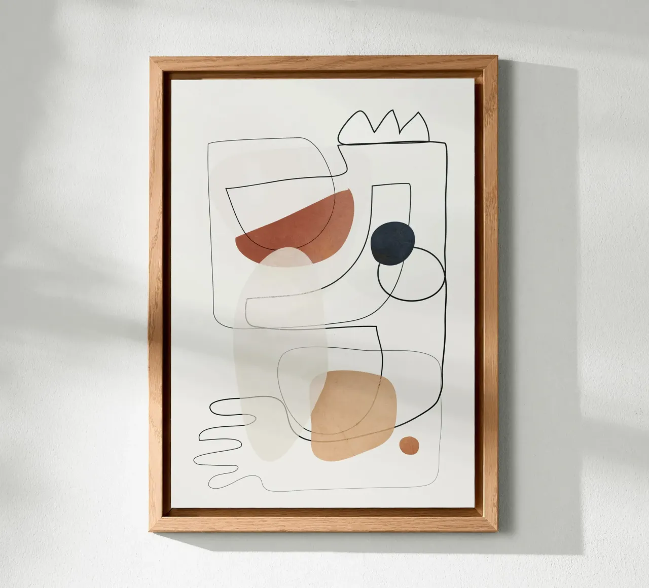 Movement Abstraction 4 alluminio dibond da Nadjaa