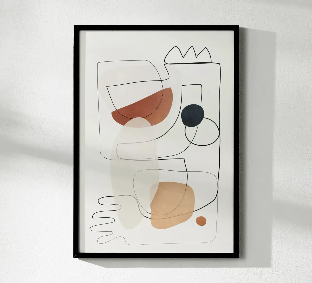 Movement Abstraction 4 Poster von Nadjaa