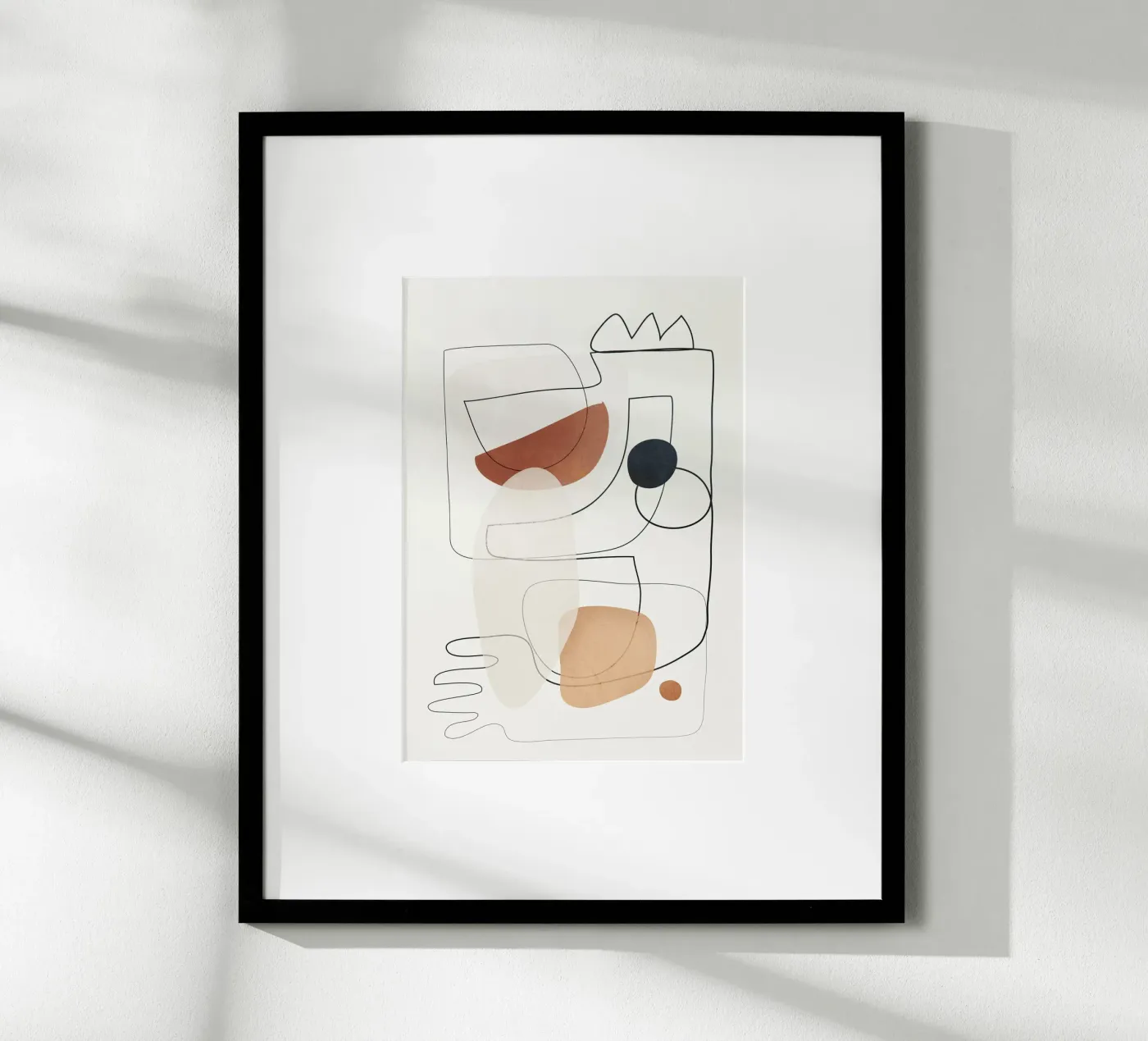 Movement Abstraction 4 poster da Nadjaa