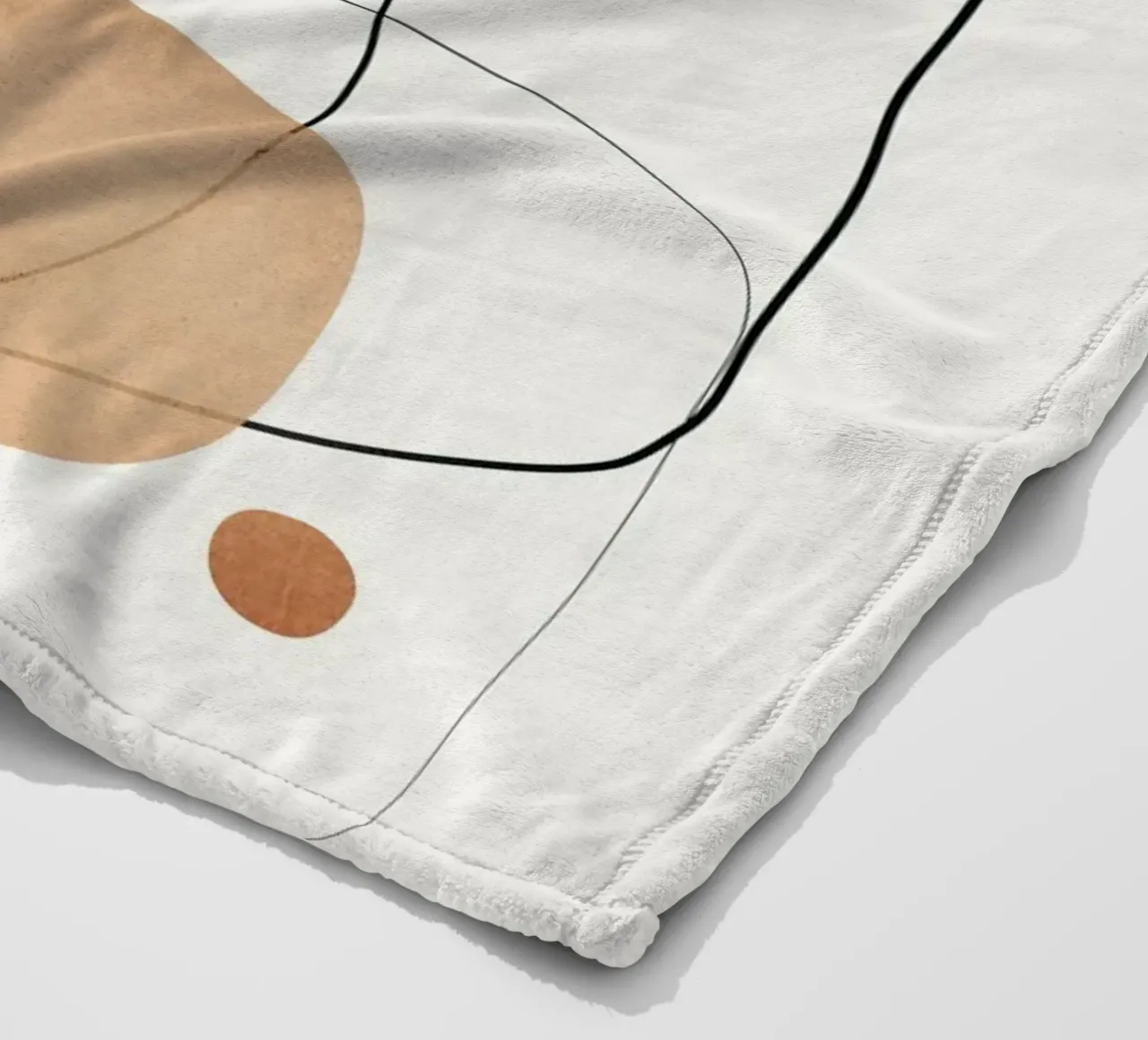 Movement Abstraction 4 coperta in pile da Nadjaa