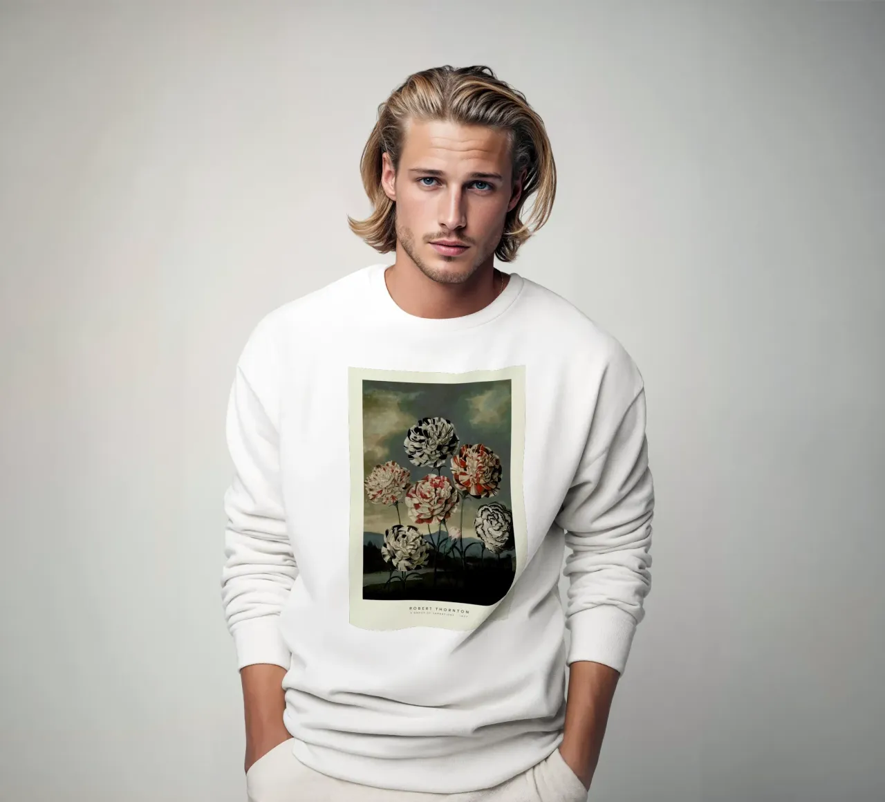 Thornton - A Group of Carnations felpa da Vintage by JUNIQE