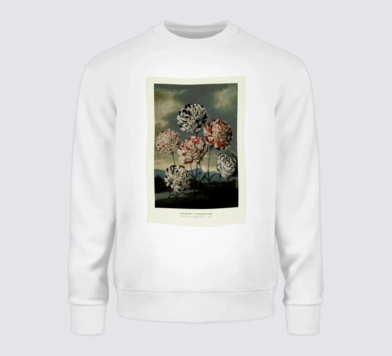 Thornton - A Group of Carnations sweatshirt van Vintage by JUNIQE
