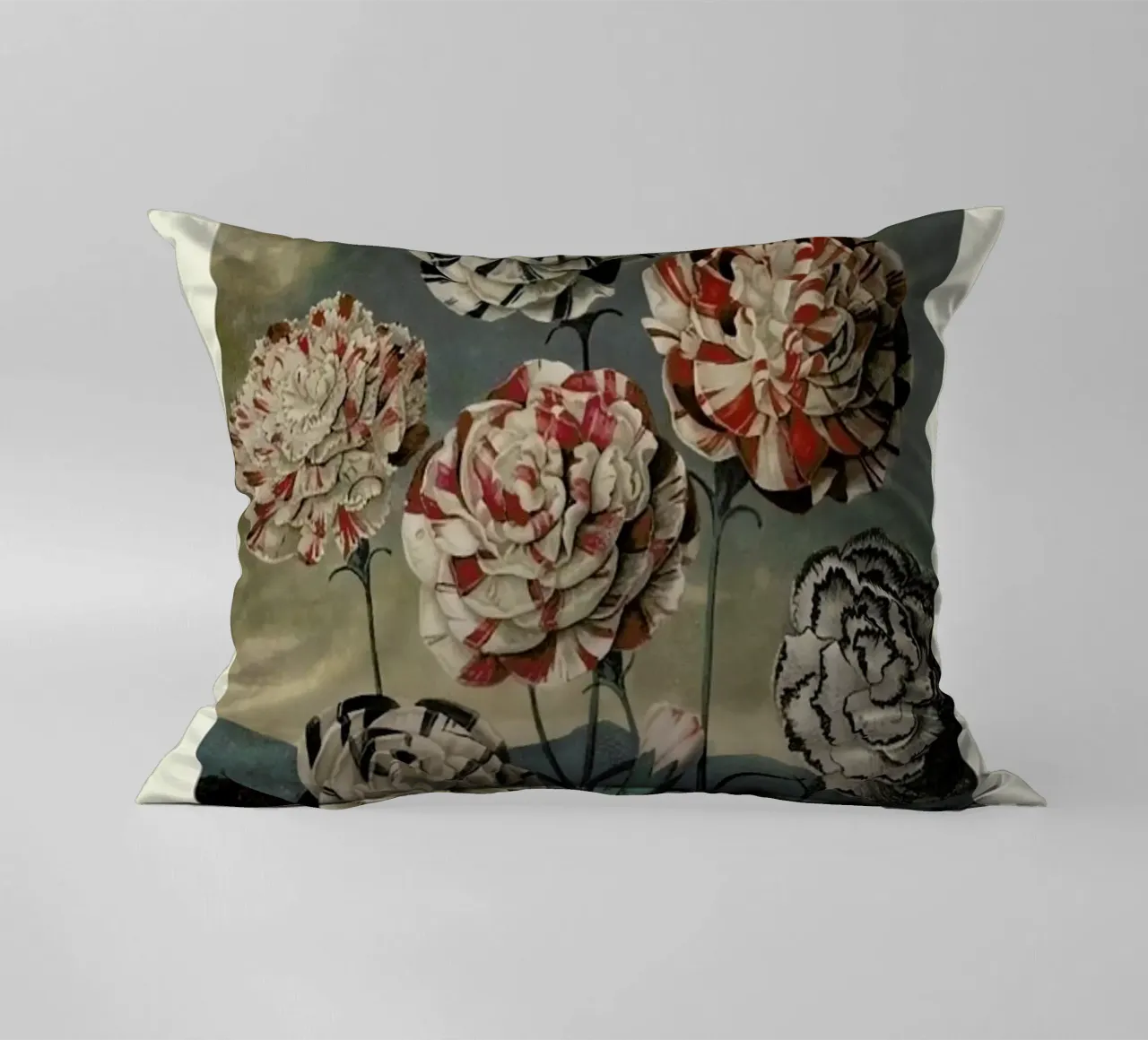 Thornton - A Group of Carnations cuscino da Vintage by JUNIQE