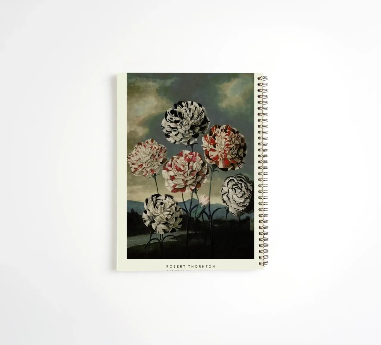 Thornton - A Group of Carnations spiral notebook by Vintage by JUNIQE