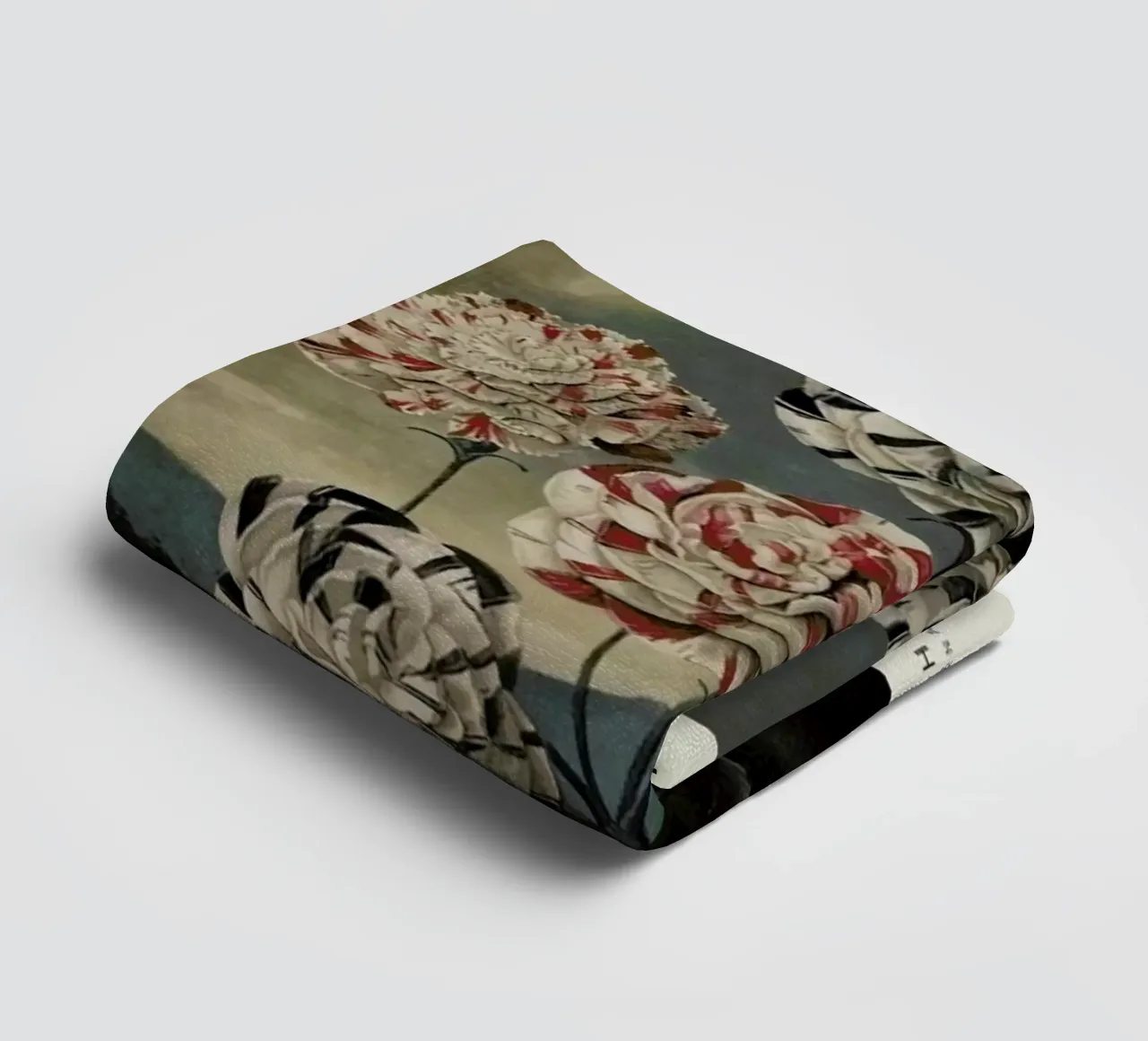 Thornton - A Group of Carnations asciugamano da bagno da Vintage by JUNIQE