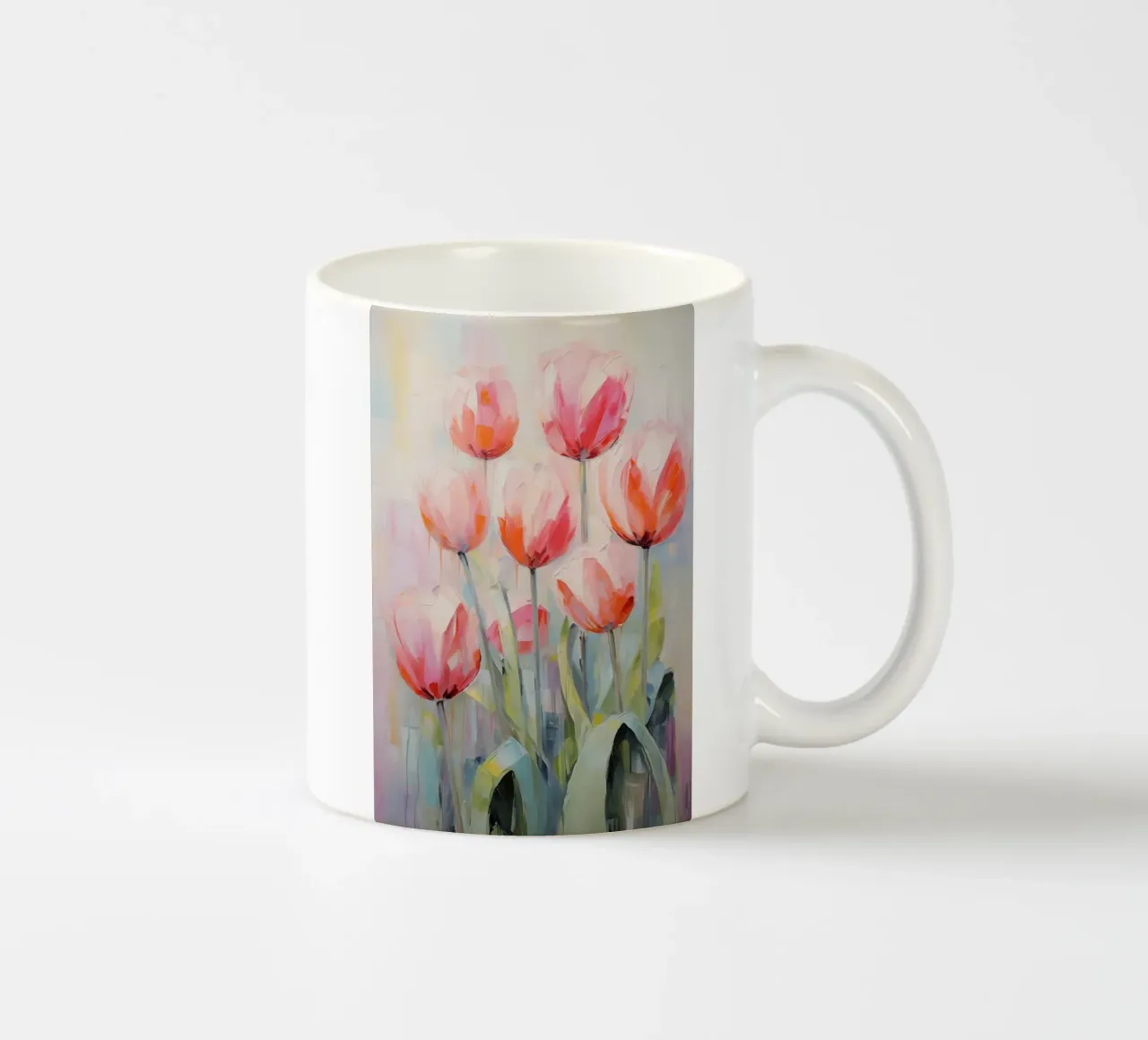 Tulipani tazza in ceramica da Imagine