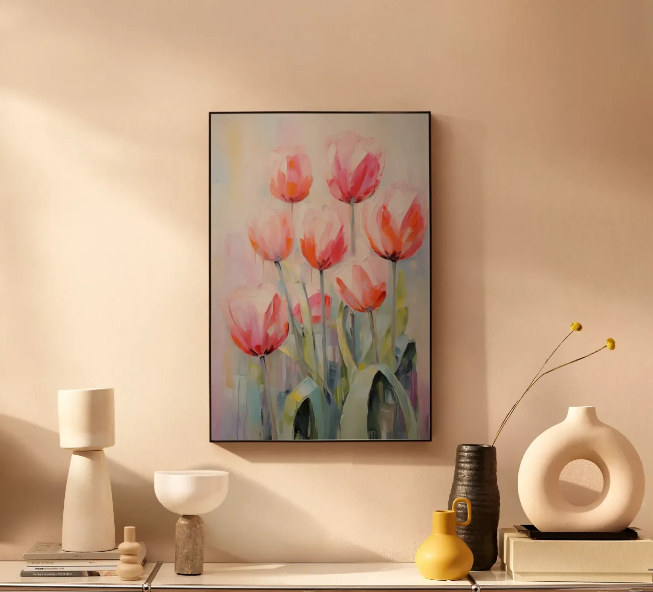 Tulips alu-dibond by Imagine