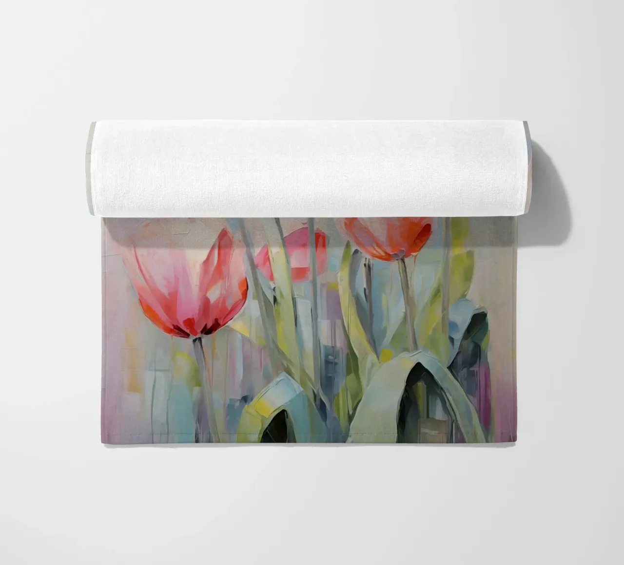 Tulips beach towel by Imagine