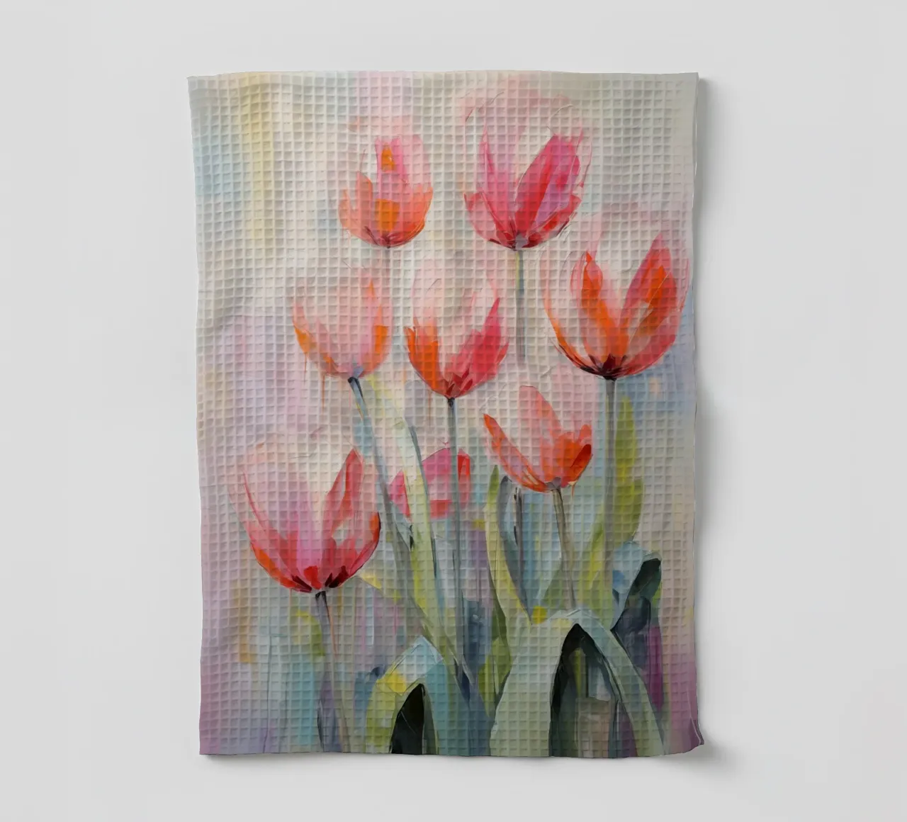 Tulipani canovaccio da cucina da Imagine