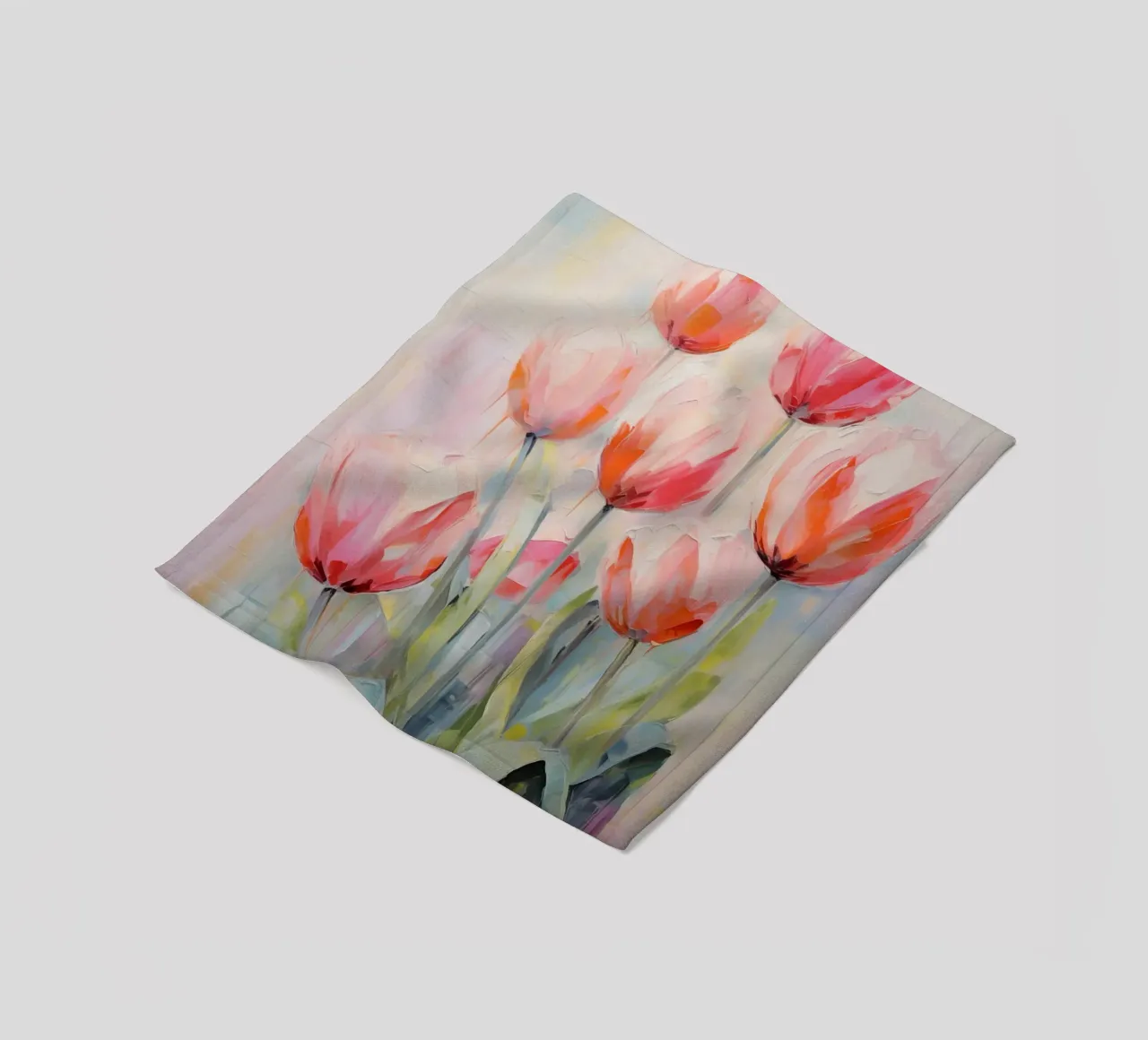 Tulipani coperta in pile da Imagine