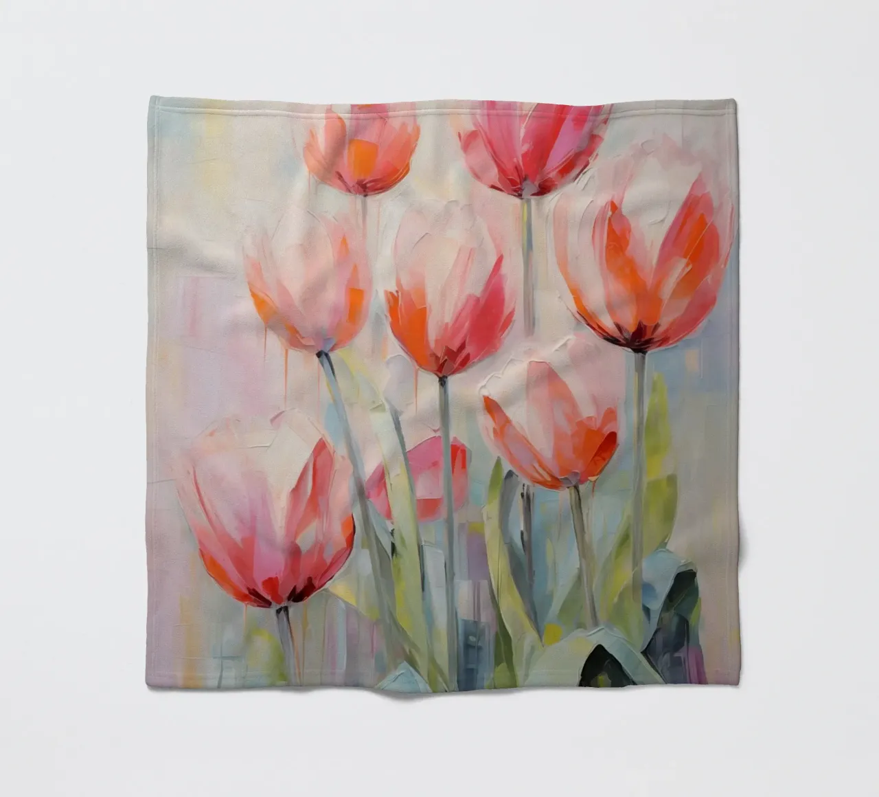 Tulipani coperta in pile da Imagine