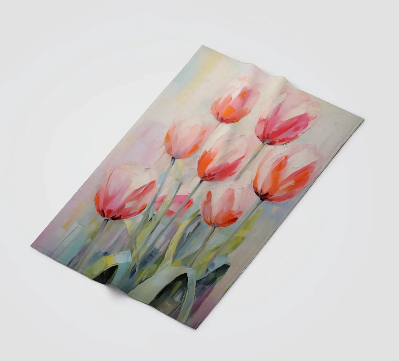 Tulipani coperta in pile da Imagine