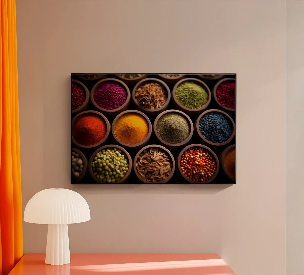 Spices acrylic glass by M-Ulrich-Digital Art