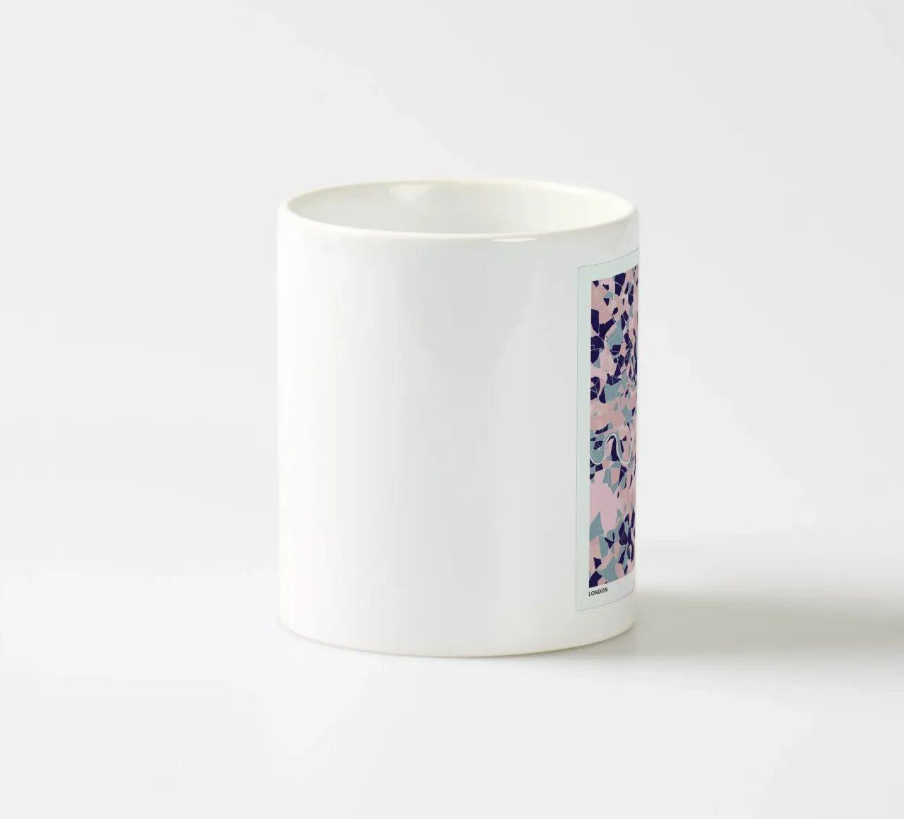 London III tazza in ceramica da The Cartography Collection